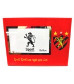Porta Retrato 1 Foto 10X15cm de vidro - Sport Club